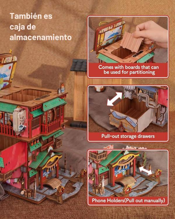 Tonecheer Kit de rompecabezas 3D -El Viaje de Chihiro