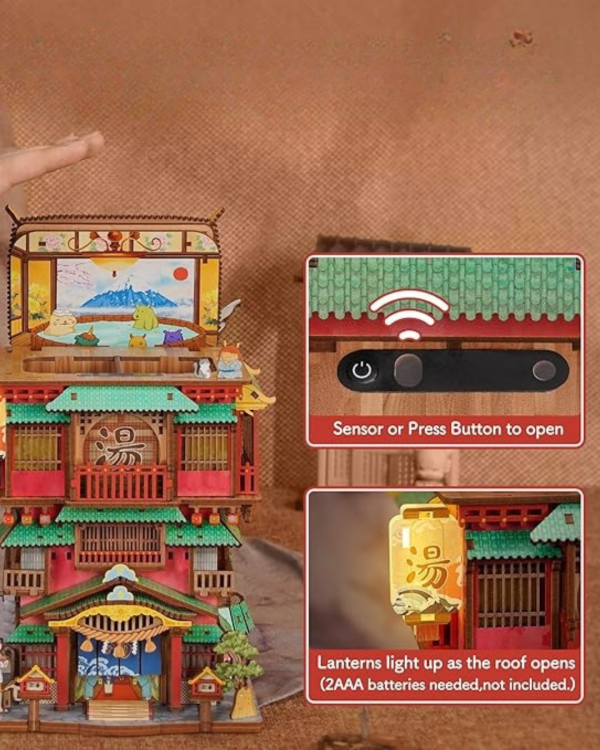 Tonecheer Kit de rompecabezas 3D -El Viaje de Chihiro