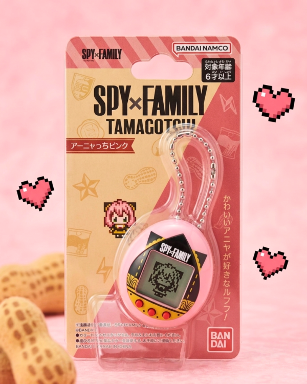 Tamagotchi Nano x SPY x Family - Anyatchi Rosa