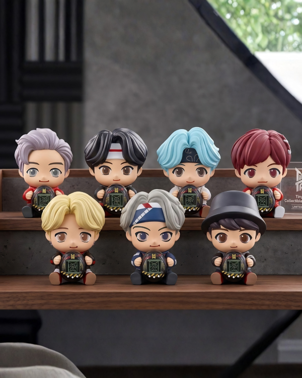Tamagotchi Nano x BTS TinyTAN Hugmy Tamagotchi Suga