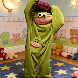 PIJAMA ONESIE DE MONSTRUO