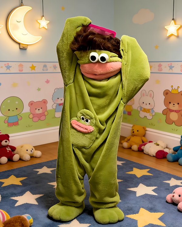 PIJAMA ONESIE DE MONSTRUO